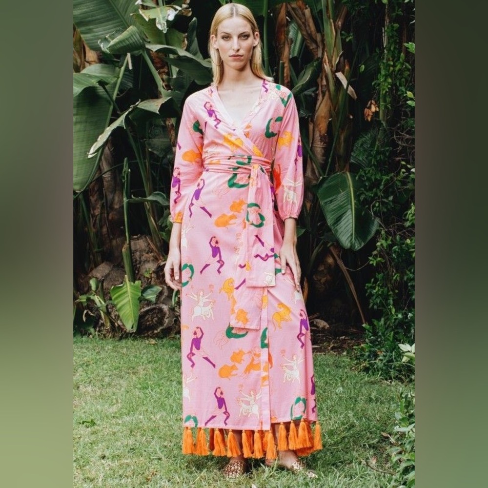 RHODE Lena Dress in Pink